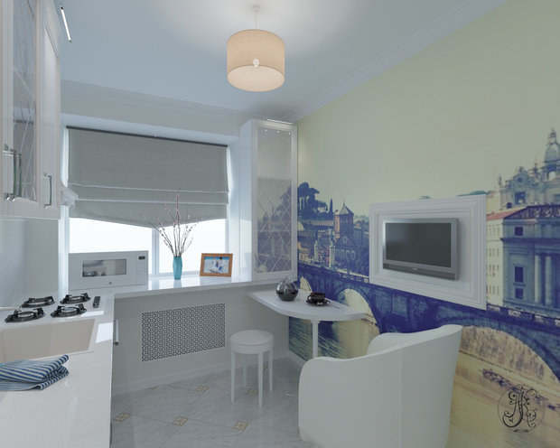 Фото из портфолио Проект "Белый дом" – фотографии дизайна интерьеров на INMYROOM