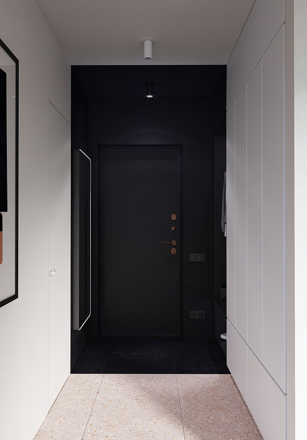 Фото из портфолио Однушка (35.4 кв.м.) – фотографии дизайна интерьеров на INMYROOM