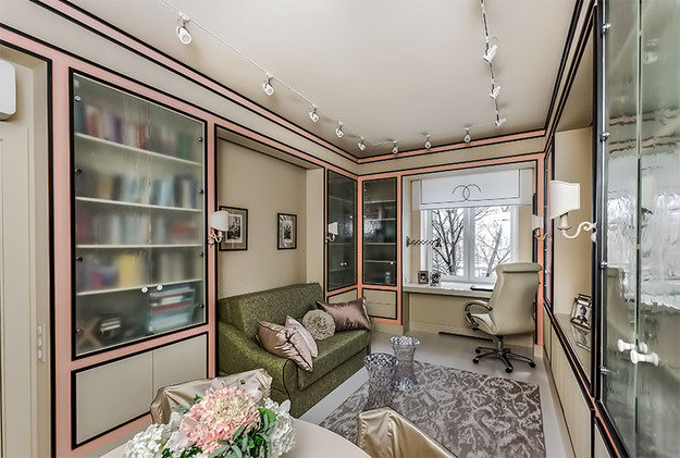 Фотография: Гостиная в стиле Классический, Современный, Кабинет, Интерьер комнат – фото на INMYROOM Фотография: Гостиная в стиле Классический, Современный, Кабинет, Интерьер комнат – фото на INMYROOM