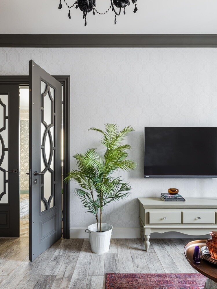 Фотография: Гостиная в стиле Современный, Эклектика, Квартира, Проект дня, 3 комнаты, 60-90 метров, Уфа, Анастасия Стрижова – фото на INMYROOM Фотография: Гостиная в стиле Современный, Эклектика, Квартира, Проект дня, 3 комнаты, 60-90 метров, Уфа, Анастасия Стрижова – фото на INMYROOM