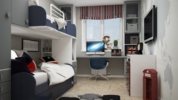Фото из портфолио Детская – фотографии дизайна интерьеров на INMYROOM