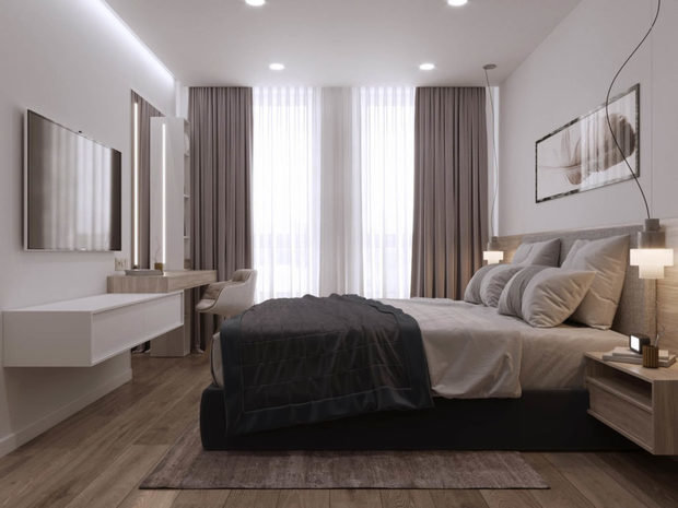 Фото из портфолио ЖК «1147» 110 кв.м. – фотографии дизайна интерьеров на INMYROOM