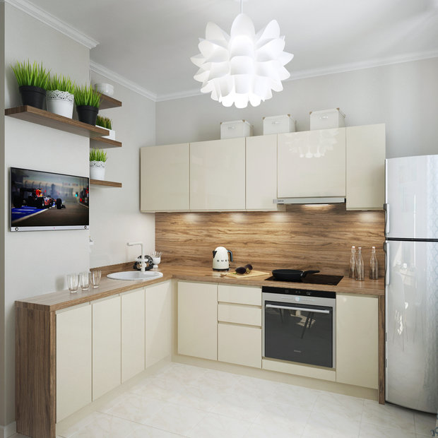 Фотография: Кухня и столовая в стиле Современный, Эко, Советы, Гид, как оформить кухонный фартук, энциклопедия_отделка – фото на INMYROOM