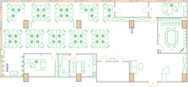 Фото из портфолио Офисы – фотографии дизайна интерьеров на INMYROOM