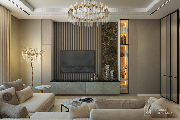 Фото из портфолио Дизайн кухни-гостиной – фотографии дизайна интерьеров на INMYROOM