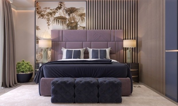 Фото из портфолио Фиолетовое счастье – фотографии дизайна интерьеров на INMYROOM
