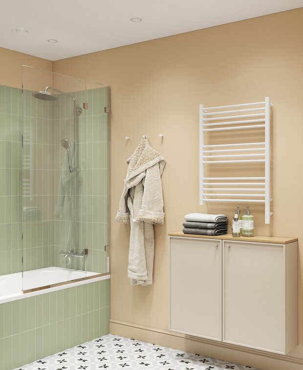 Фотография: Ванная в стиле Современный, Квартира, Проект дня, Москва, 4 и больше, Более 90 метров, ЖК «ILove» – фото на INMYROOM