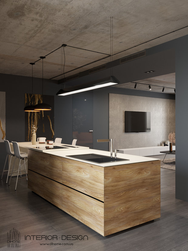 Фото из портфолио minimal loft – фотографии дизайна интерьеров на INMYROOM