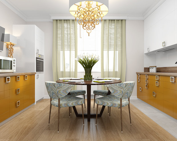 Фото из портфолио ЖК Крылов – фотографии дизайна интерьеров на INMYROOM