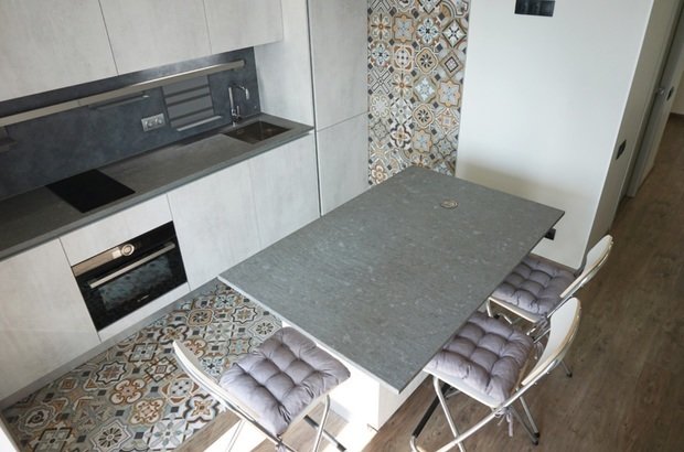 Фото из портфолио Квартира 35м2 – фотографии дизайна интерьеров на INMYROOM