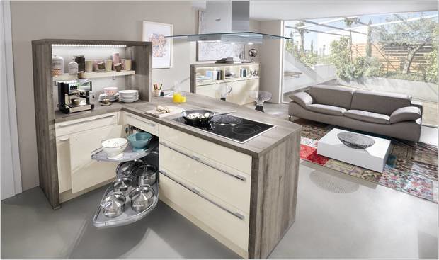 Фото из портфолио Кухня-студия Flash – фотографии дизайна интерьеров на INMYROOM