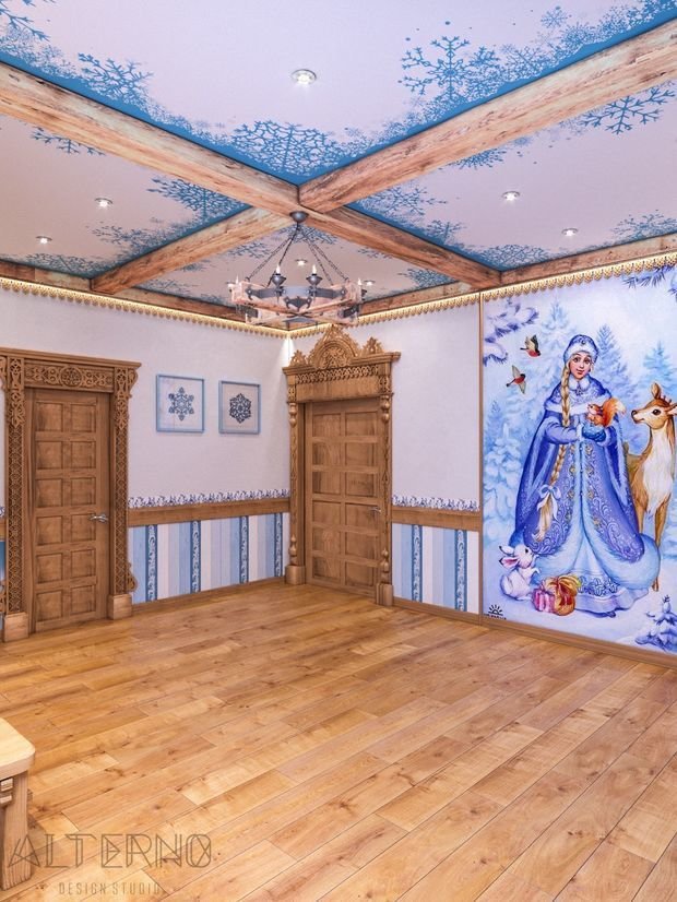 Фото из портфолио Резиденция деда мороза – фотографии дизайна интерьеров на INMYROOM