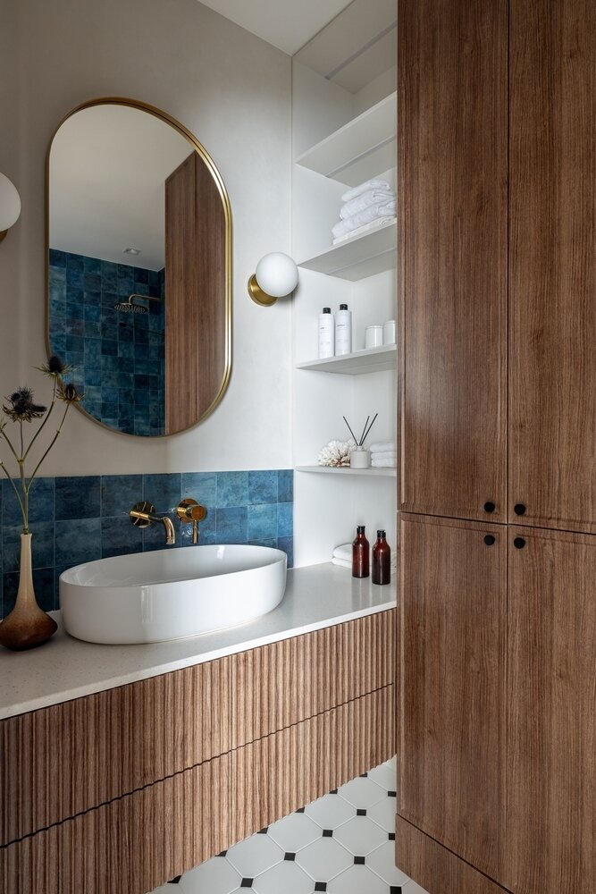 Фотография: Ванная в стиле Современный, Квартира, Студия, Проект дня, Москва, до 40 метров, Sloyarch – фото на INMYROOM