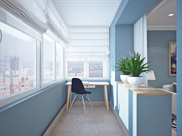 Фото из портфолио 97м2 SURF проект – фотографии дизайна интерьеров на INMYROOM