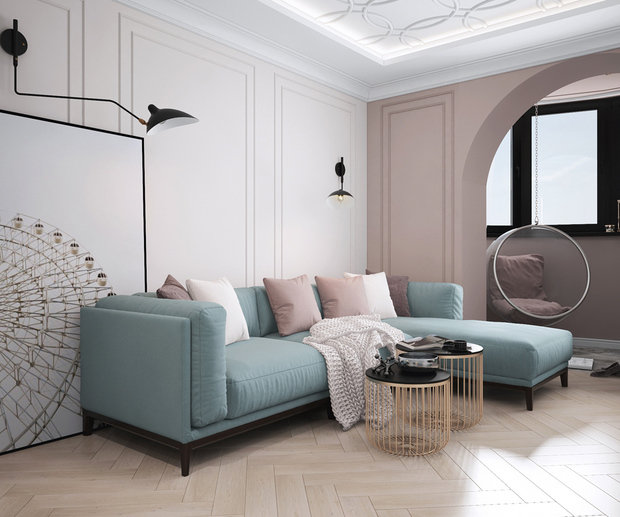 Фото из портфолио Гламурные 60-е – фотографии дизайна интерьеров на INMYROOM