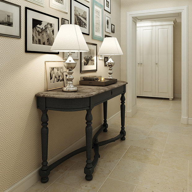 Фото из портфолио Американская классика в Ленинградской области. – фотографии дизайна интерьеров на INMYROOM