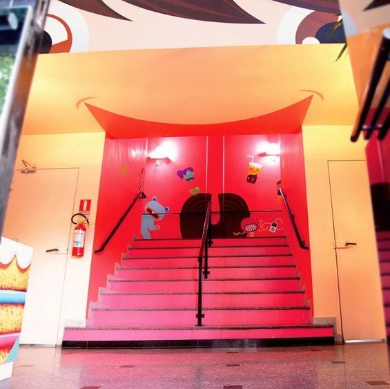 Фотография: Прочее в стиле Лофт, Офисное пространство, Офис, Дома и квартиры, Сад, Сан-Паулу, Графика, Граффити – фото на INMYROOM