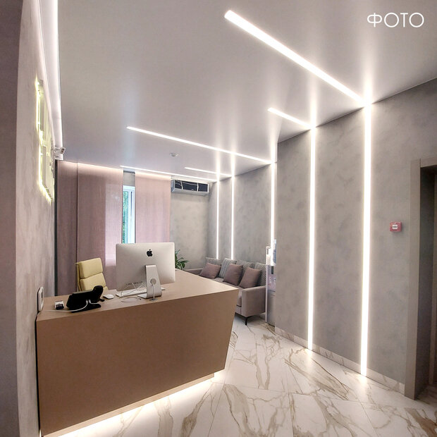 Фото из портфолио офисное пространство, ресепшн – фотографии дизайна интерьеров на INMYROOM