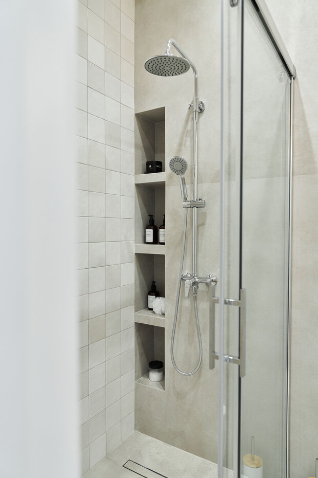 Фотография: Ванная в стиле Современный, Эко, Квартира, Студия, Проект дня, Москва, Монолитный дом, до 40 метров, Светлана Шевченко – фото на INMYROOM