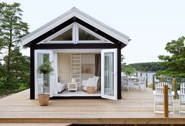 Фотография: Терраса в стиле Скандинавский, Декор и DIY, Дом, Швеция, Дача, ИКЕА, Дом и дача, H&M Home – фото на INMYROOM