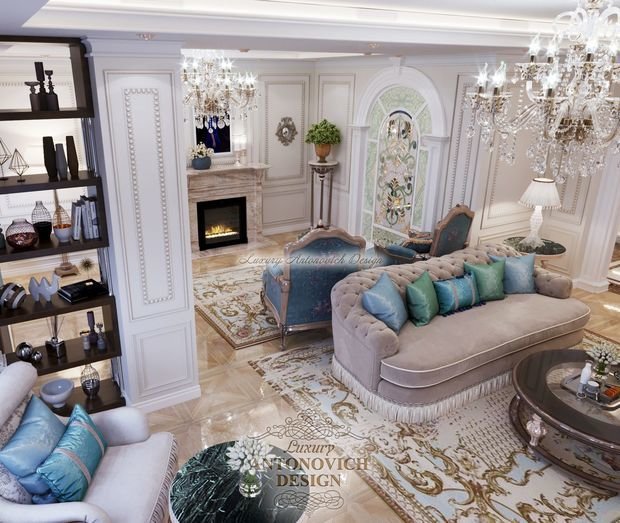 Фото из портфолио Интерьер в стиле парадной неоклассики – фотографии дизайна интерьеров на INMYROOM