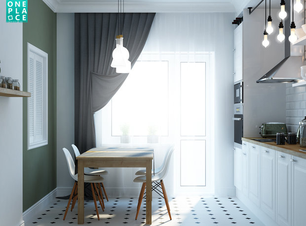 Фото из портфолио Немного скандинавии – фотографии дизайна интерьеров на INMYROOM