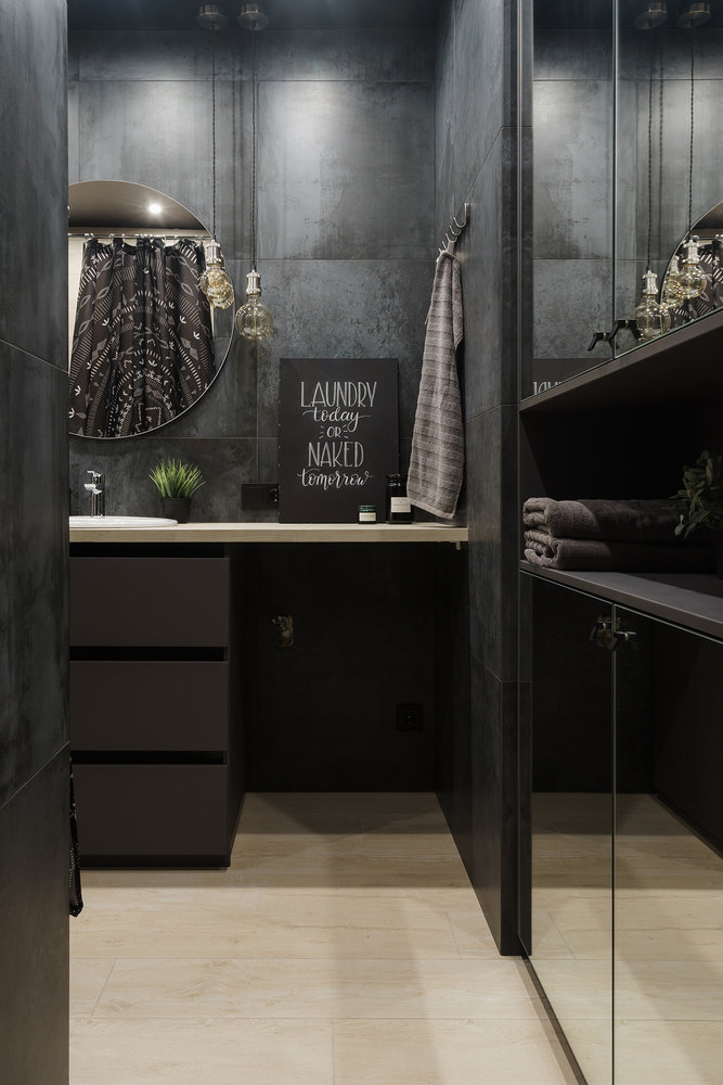 Фотография: Ванная в стиле Скандинавский, Минимализм, Современный, Квартира, Проект недели, Пенза, 3 комнаты, Более 90 метров, Юлия Власова – фото на INMYROOM Фотография: Ванная в стиле Скандинавский, Минимализм, Современный, Квартира, Проект недели, Пенза, 3 комнаты, Более 90 метров, Юлия Власова – фото на INMYROOM