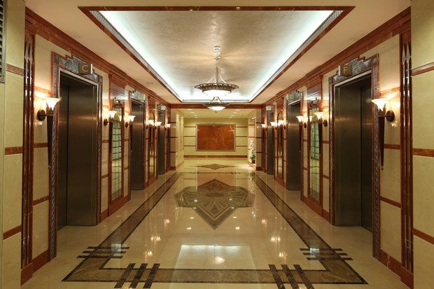 Фото из портфолио Офис в Москва-Сити – фотографии дизайна интерьеров на INMYROOM