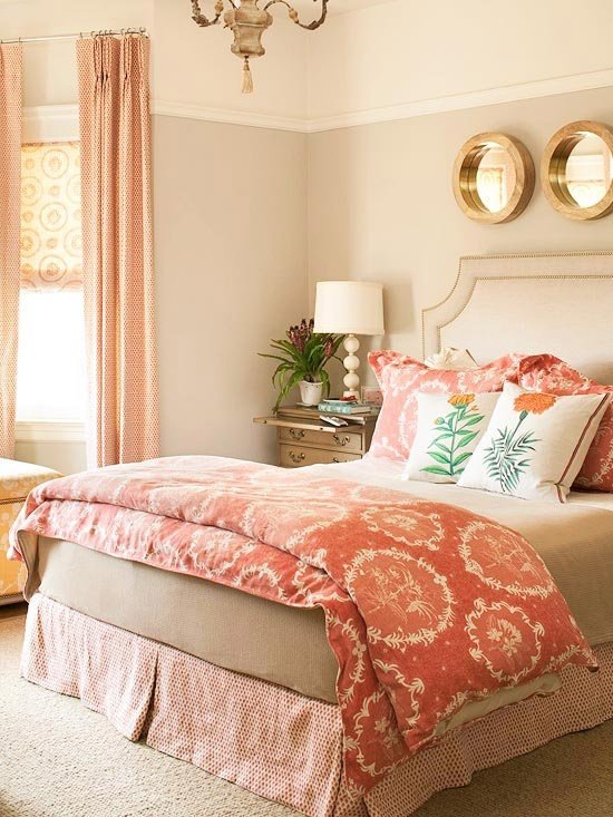 Фотография: Спальня в стиле Прованс и Кантри, Декор интерьера, Дизайн интерьера, Цвет в интерьере – фото на INMYROOM