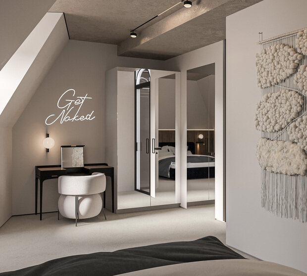 Фото из портфолио Квартира на Арбате – фотографии дизайна интерьеров на INMYROOM