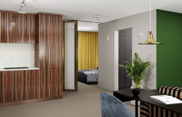 Фото из портфолио Концепция загородного гостевого дома. – фотографии дизайна интерьеров на INMYROOM