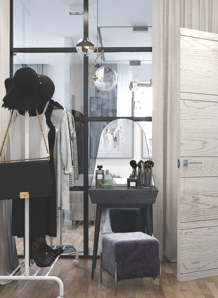 Фотография: Гардеробная в стиле Современный, Квартира, Проект недели, Балашиха, 4 и больше, Более 90 метров, Наталья Солнцева – фото на INMYROOM Фотография: Гардеробная в стиле Современный, Квартира, Проект недели, Балашиха, 4 и больше, Более 90 метров, Наталья Солнцева – фото на INMYROOM