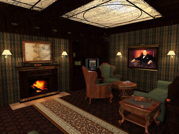 Фото из портфолио Сигарная комната – фотографии дизайна интерьеров на INMYROOM