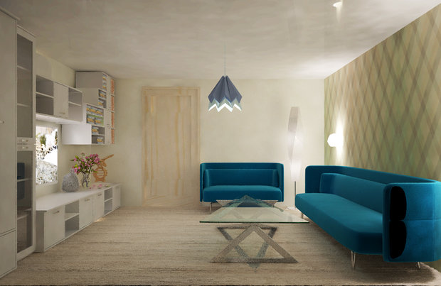 Фото из портфолио Квариры Видное – фотографии дизайна интерьеров на InMyRoom.ru