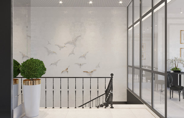 Фото из портфолио ЖК Проспект Мира - Дизайн мест общественного пользования – фотографии дизайна интерьеров на INMYROOM