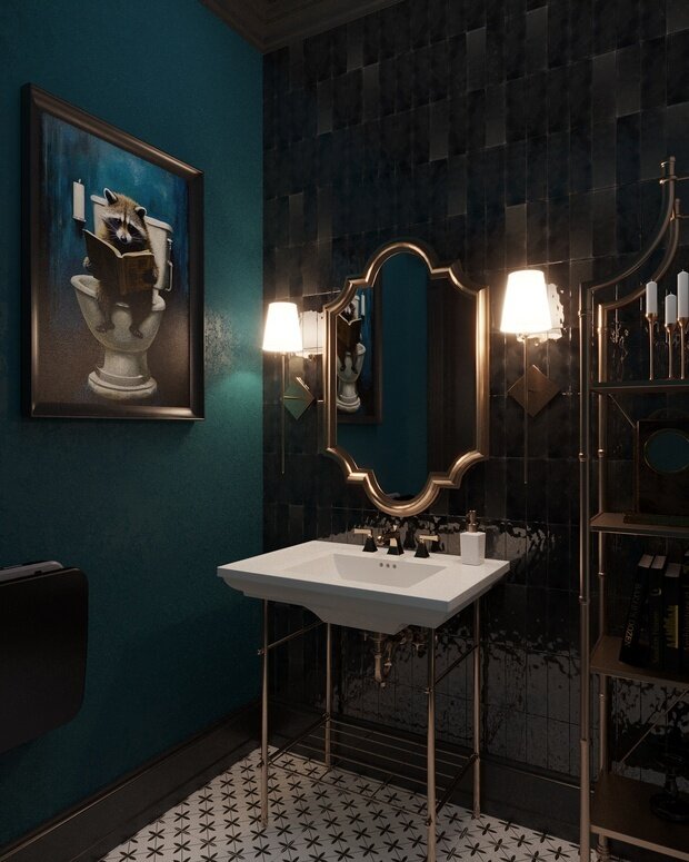 Фото из портфолио  Raccoon library – фотографии дизайна интерьеров на INMYROOM