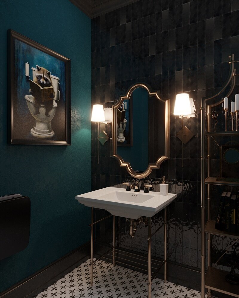 Фото из портфолио Raccoon library – фотографии дизайна интерьеров на INMYROOM Фото из портфолио Raccoon library – фотографии дизайна интерьеров на INMYROOM