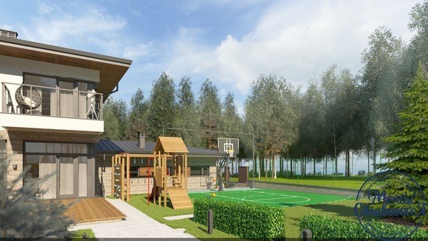 Фото из портфолио Двухэтажный загородный дом – фотографии дизайна интерьеров на INMYROOM