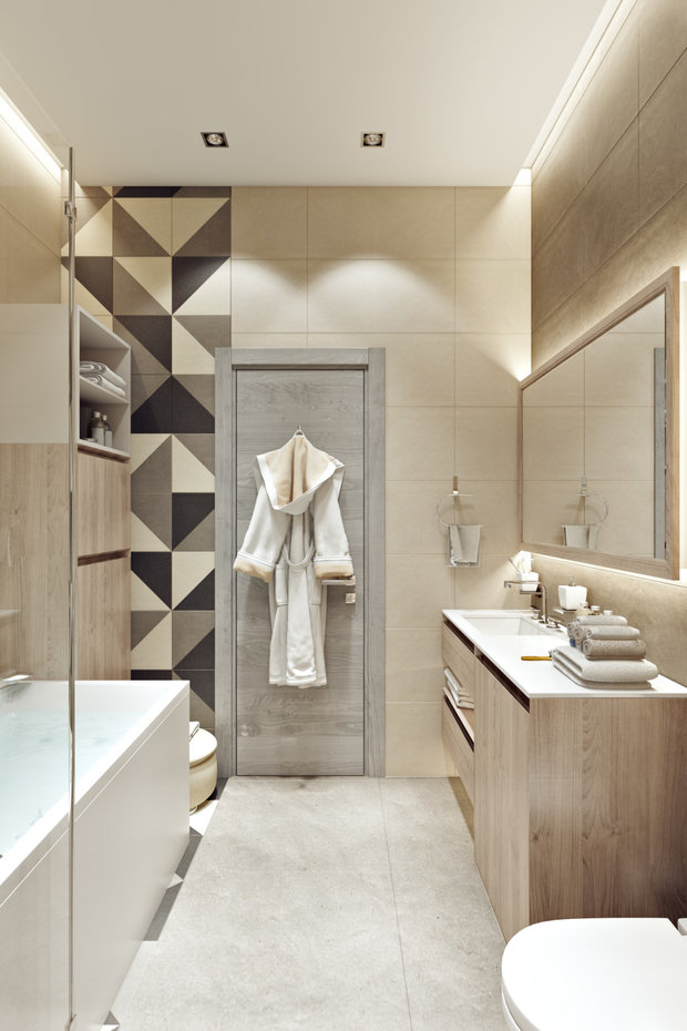 Фото из портфолио Акварель – фотографии дизайна интерьеров на INMYROOM