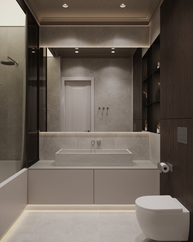 Фото из портфолио Квартира в ЖК "Михайловский"  – фотографии дизайна интерьеров на INMYROOM