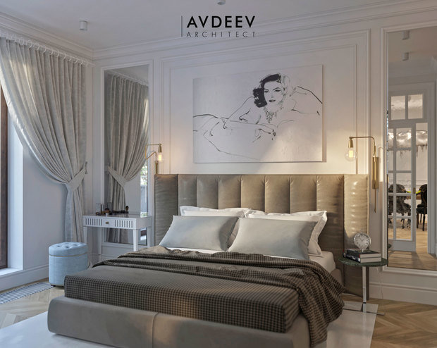 Фото из портфолио Квартира во французском стиле – фотографии дизайна интерьеров на INMYROOM