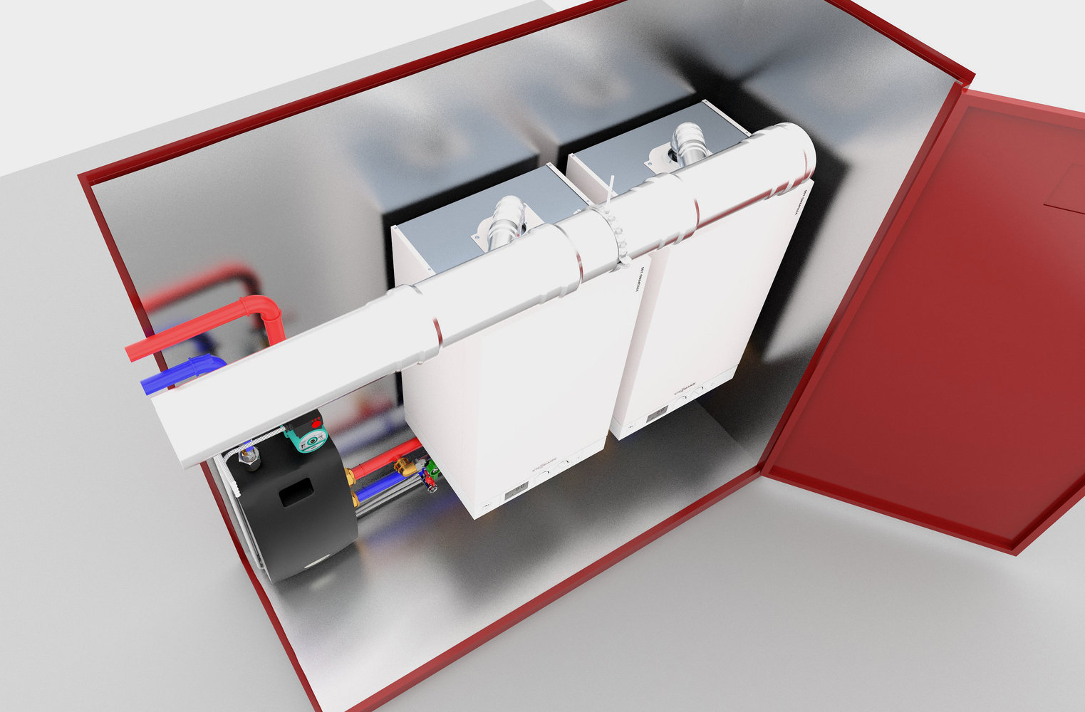 Фото из портфолио Промышленная 3D визуализация газового оборудования – фотографии дизайна интерьеров на INMYROOM Фото из портфолио Промышленная 3D визуализация газового оборудования – фотографии дизайна интерьеров на INMYROOM