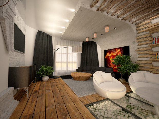 Фото из портфолио Частный дом – фотографии дизайна интерьеров на INMYROOM