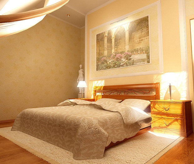 Фото из портфолио Спальня в современной классике – фотографии дизайна интерьеров на INMYROOM