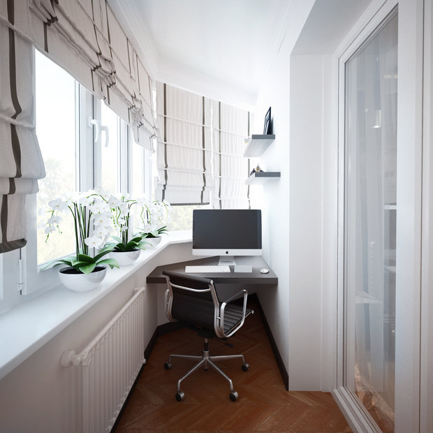 Фото из портфолио Black & White. Квартира для молодой семьи. – фотографии дизайна интерьеров на INMYROOM