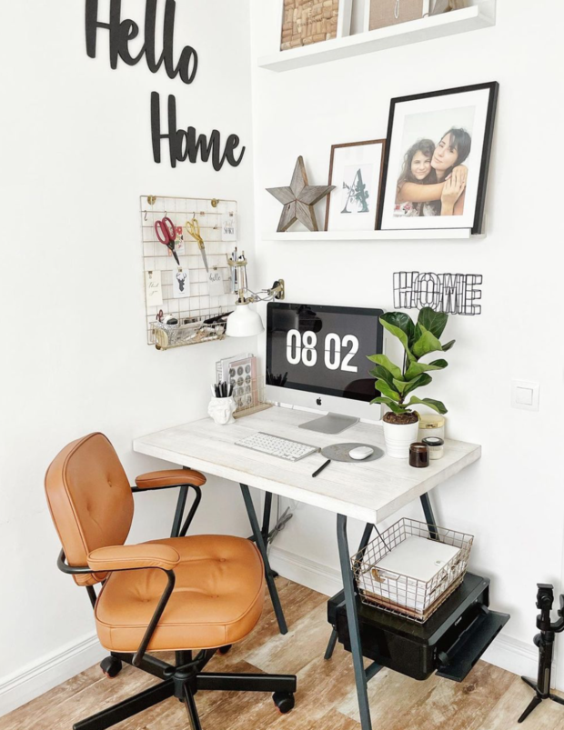 Фотография: Кабинет в стиле Скандинавский, Ремонт на практике – фото на INMYROOM