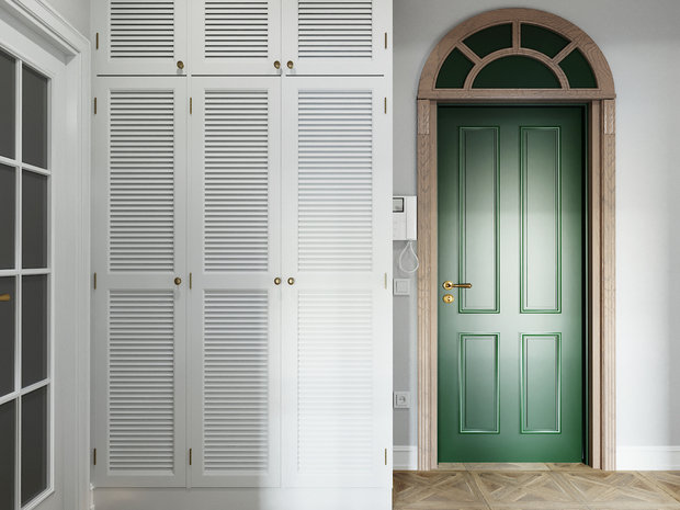 Фото из портфолио Интерьер 1-комнатной квартиры в ЖК Золотые купола – фотографии дизайна интерьеров на INMYROOM