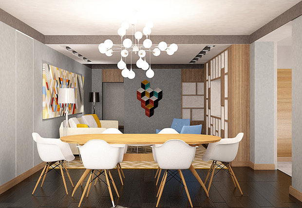 Фото из портфолио Квартира на Ленинском проспекте . Москва – фотографии дизайна интерьеров на INMYROOM