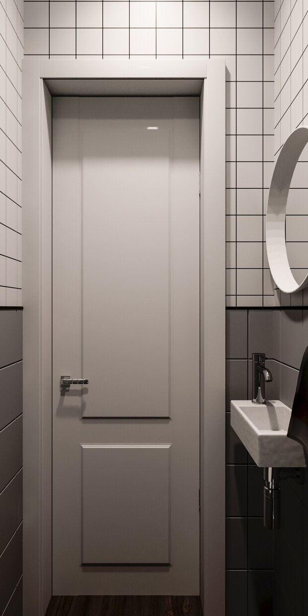 Фотография: Ванная в стиле Скандинавский, Современный, Эклектика, Квартира, Проект недели, Санкт-Петербург, 3 комнаты, Более 90 метров, VizDiz, Илона Ореховская – фото на INMYROOM