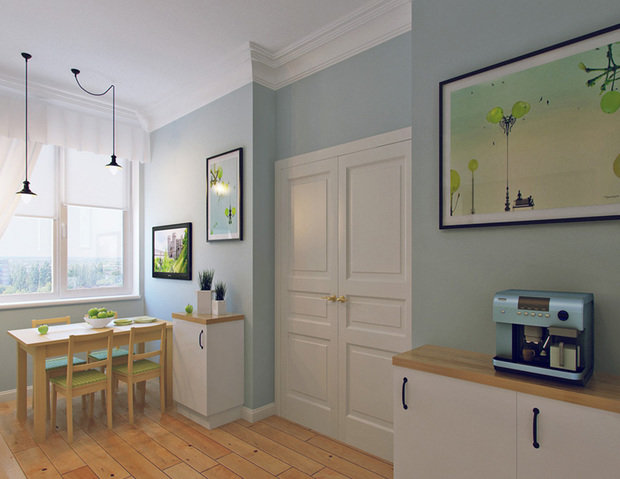 Фото из портфолио Квартира в Скандинавском стиле – фотографии дизайна интерьеров на INMYROOM